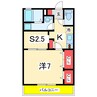 アーバン上大川前 1SKの間取り