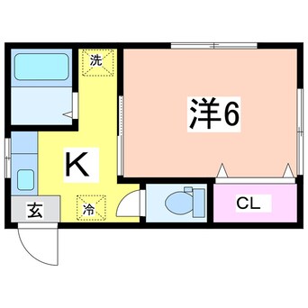 間取図 ブランカ関屋