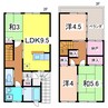 斎藤マンション 4LDKの間取り