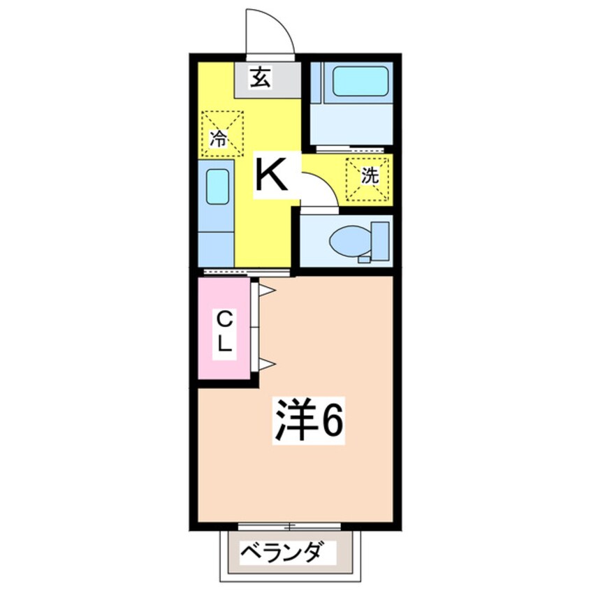 間取図 信濃サンシティ