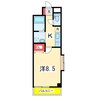 エスプワール 1Kの間取り