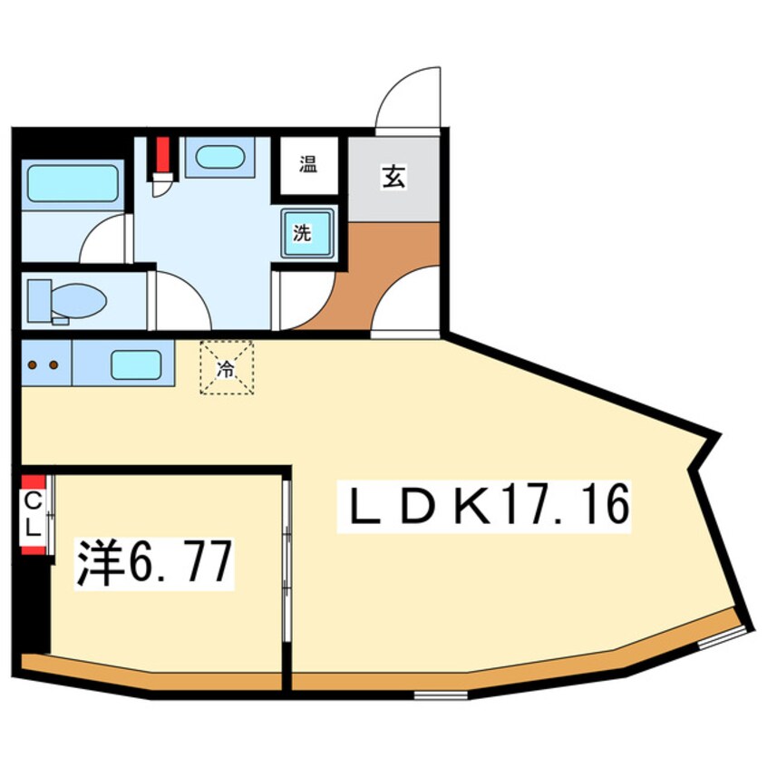 間取図 ヨリーナフロー