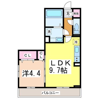 間取図 フロントコート