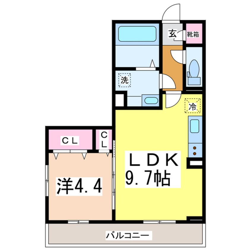 間取図 フロントコート