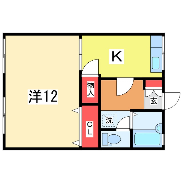 間取り図 アピア信濃町