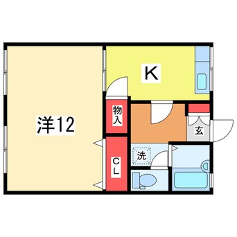 間取図 アピア信濃町