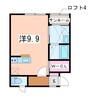 CASA南浜 1Rの間取り