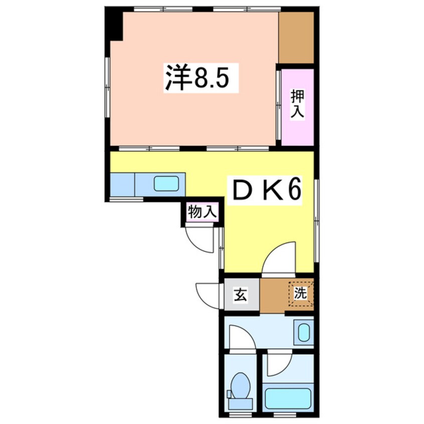 間取図 まいづるマンション