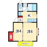 グランパズK 2Kの間取り