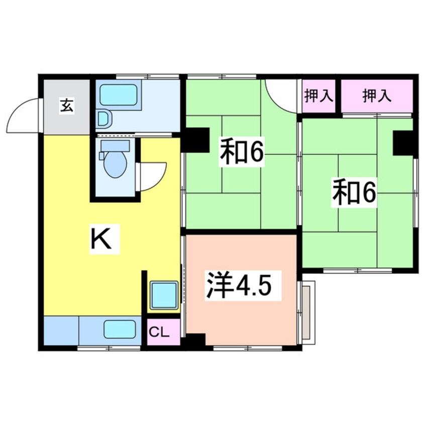 間取図 本町レジデンス