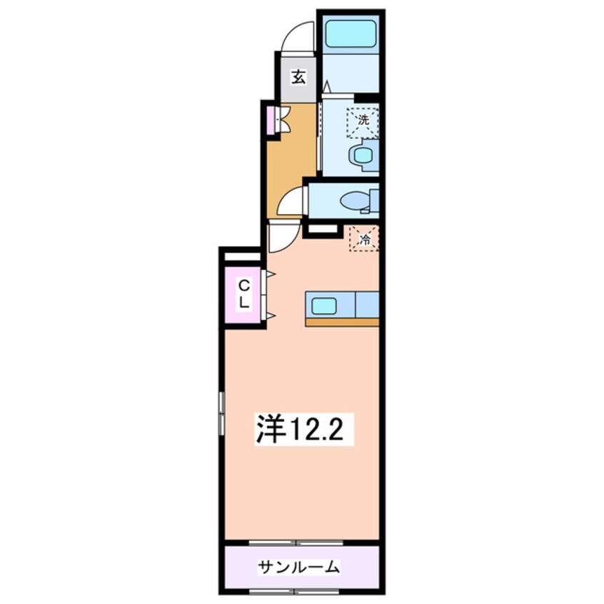 間取図 プリマクラッセⅢ