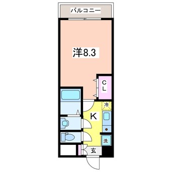 間取図 BUENA川端町４丁目弐番館