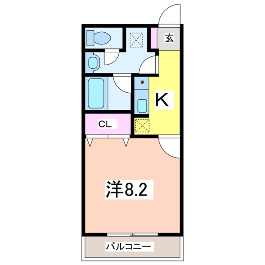 間取図 BUENA川端町４丁目弐番館