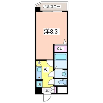 間取図 BUENA川端町４丁目弐番館