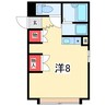 Don.key 1Rの間取り