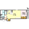 D-ROOM川端町 1LDKの間取り