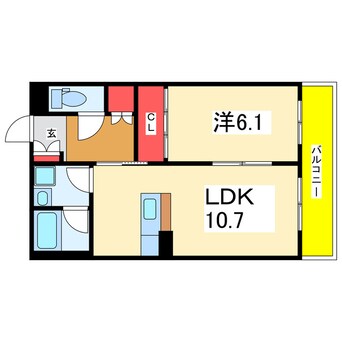 間取図 プラシード