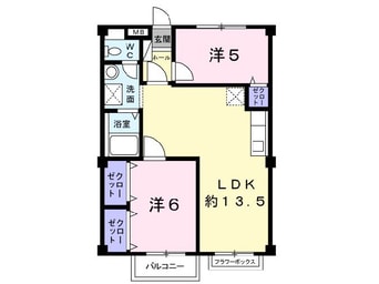 間取図 フレグランス田口