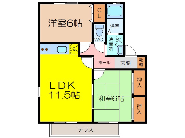 間取り図 アウルスコート