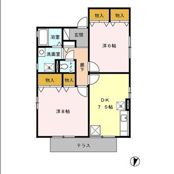 間取図 ネオコーポリラ