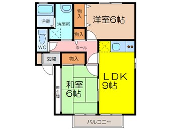 間取図 フローラK　Ａ棟