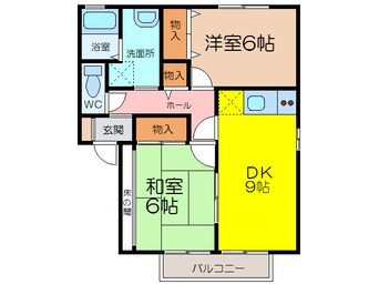 間取図 フローラK　Ａ棟