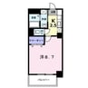ロイヤルビーズ駅南 1Kの間取り