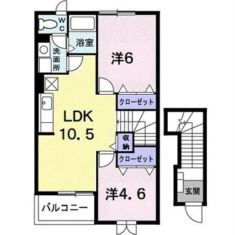 間取図 ピース・コア