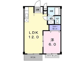 間取図 グレープハイツ