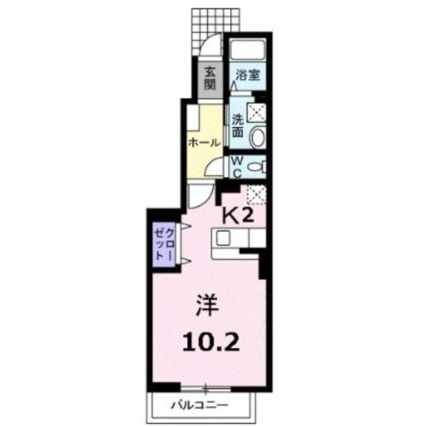 間取図 シャン・イリーデ