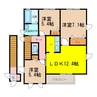 シャーメゾン芙蓉 3LDKの間取り