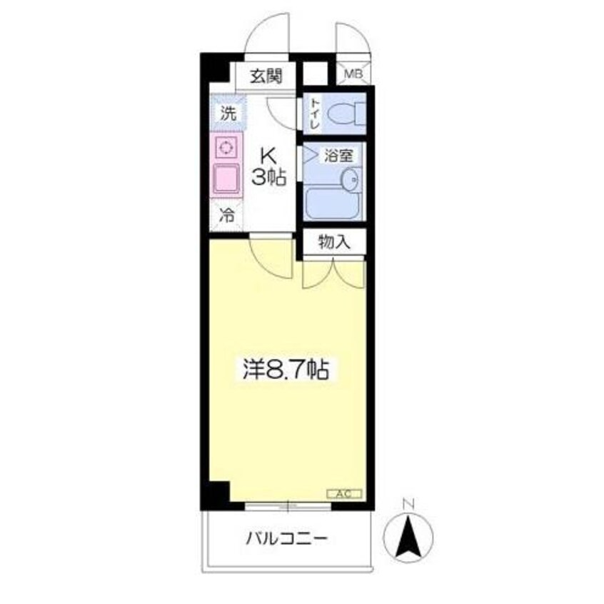 間取図 さくらコーポ