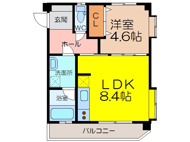 間取り図 ビュークレスト佐賀駅前