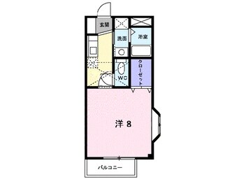 間取図 ソレイユ開成