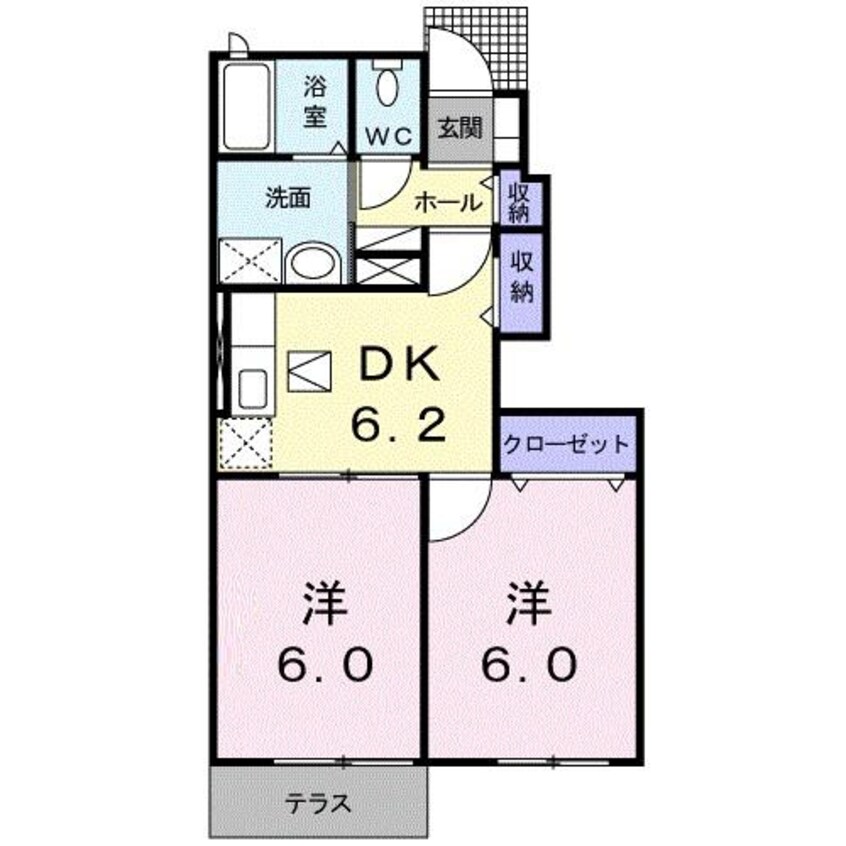 間取図 フィールドインビレッジ