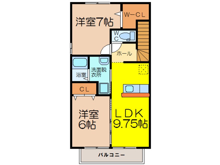 間取図 レーヴ千代田