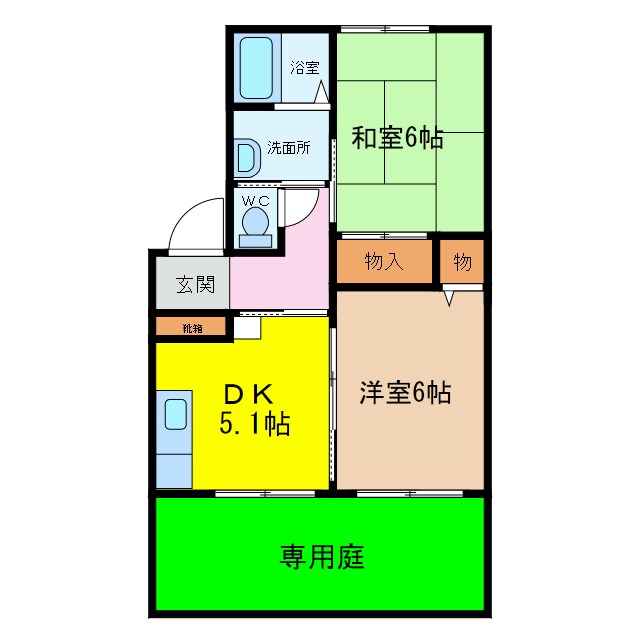 間取り図 フレグランス城南