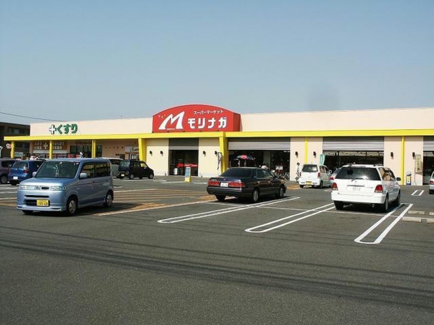 スーパーモリナガ高木瀬店(スーパー)まで1158m ボナール新中町