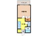 ロア高木瀬21 1Kの間取り