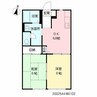 アドバンス21 2DKの間取り