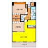 ピュアライヴⅡ 2LDKの間取り