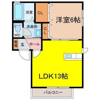 間取図 シャーメゾンＴ