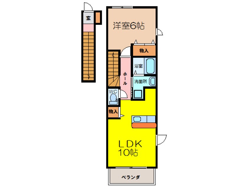 間取図 シティヒルズ