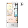 アーバンヴィレッジ 1LDKの間取り