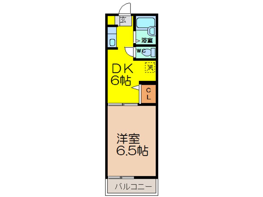 間取図 ソネットKOSE