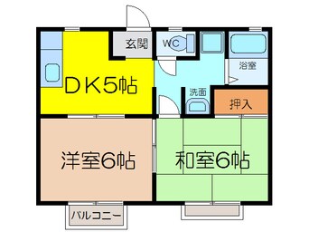 間取図 エクセレントメゾン