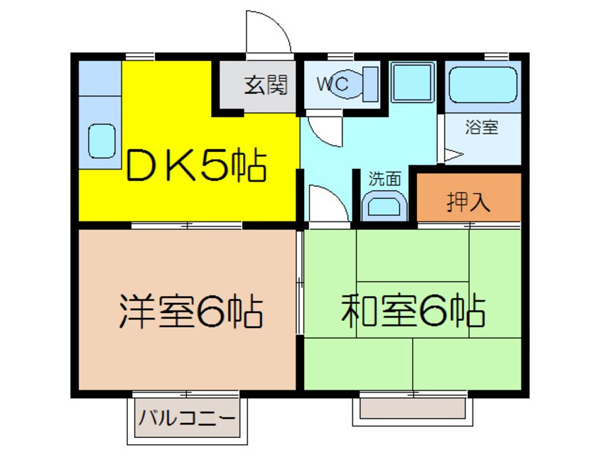 間取図 エクセレントメゾン