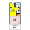 Ｖｉｖｒｅ２１ 1DKの間取り