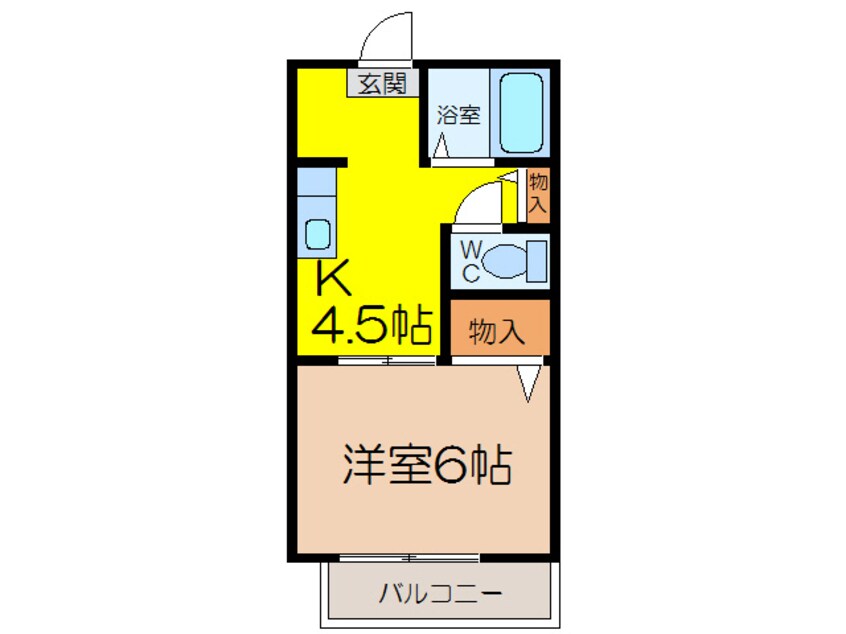 間取図 ビブレ２１