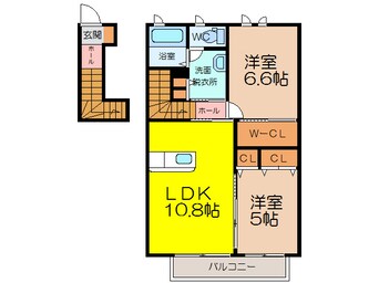 間取図 ホワイトコーポ